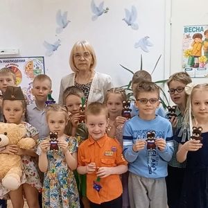 Гости из волонтёрского объединения "Калинка".