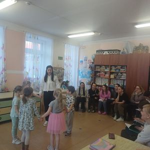 Студенты в гостях.