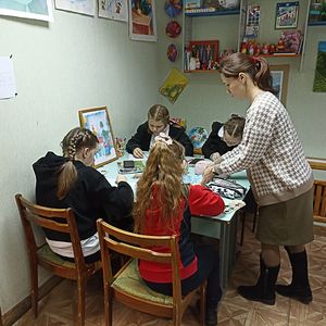 Практическое занятие «Зимние узоры»