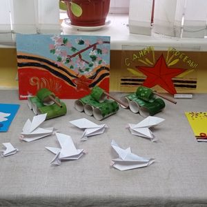 Выставка ко Дню Победы!