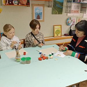 Мастер-класс «Роспись Пасхального яйца»