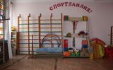 Спортивный зал совмещен с музыкальным