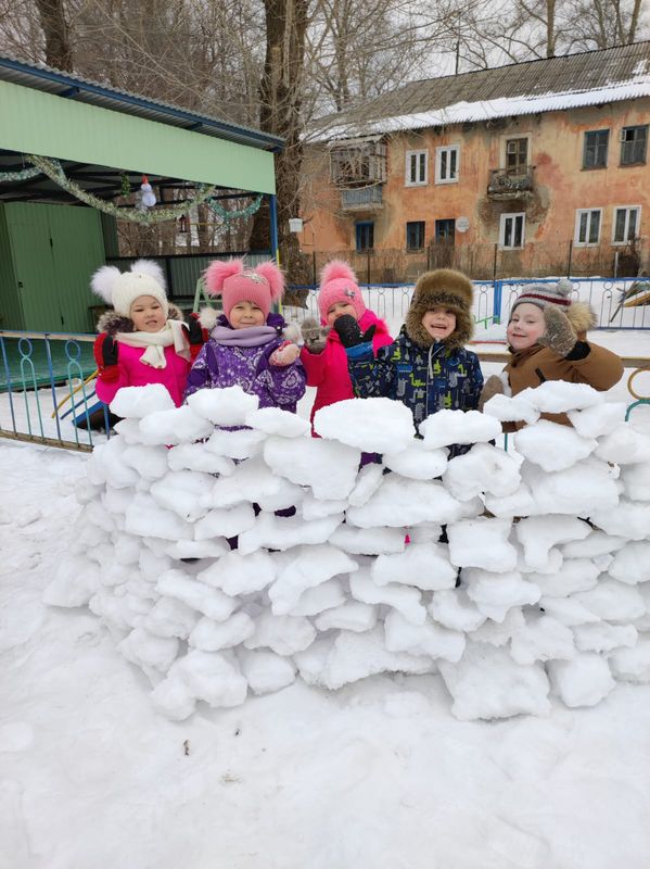 Оформление участка зимой в детском саду (65 фото)