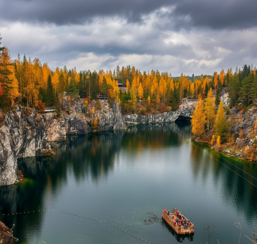 Золотая осень в карельских лесах — индивидуальные экскурсии из Петрозаводска