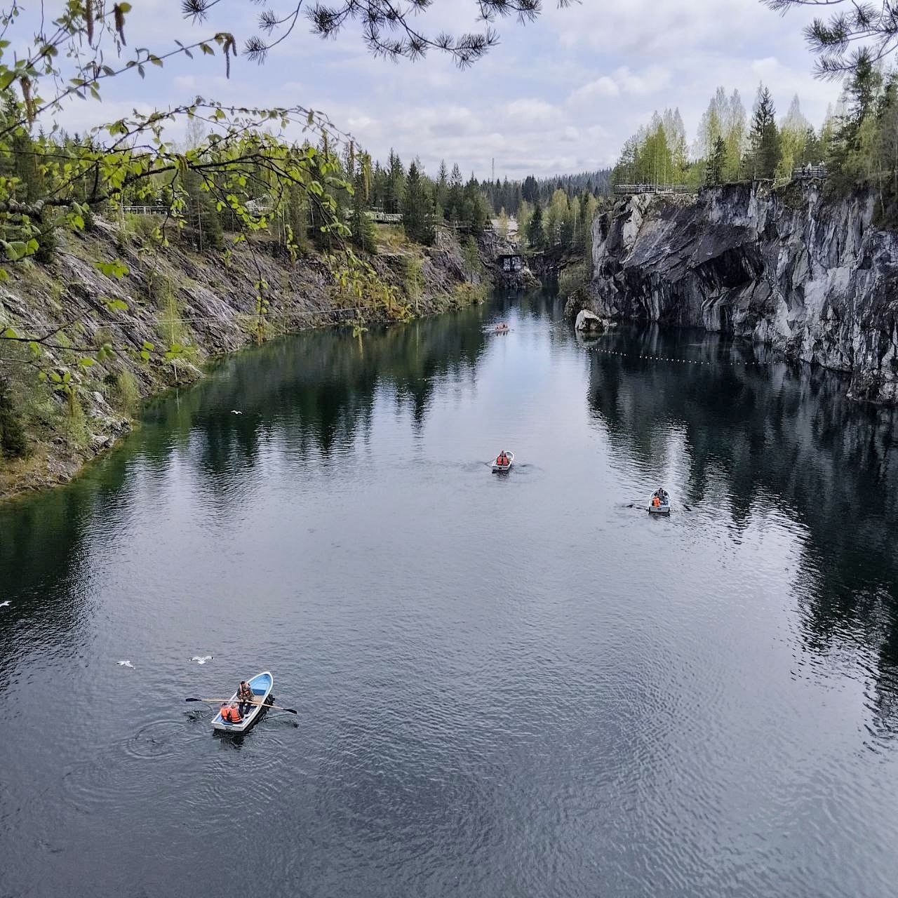 Горный парк Рускеала - мраморный каньон трех веков