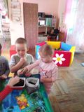 Подготовительная группа сажаем "Цветы памяти"