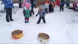 Игра "Снежки"