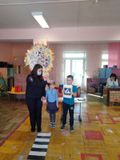 Моделирование ситуации "Переход проезжей части по зебре без светофора"