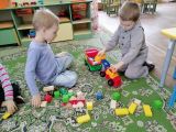 Игровая деятельность детей. "Строим дом".