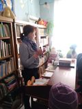 30.03 Наталья Сергеевна рассказывает детям о работе библиотеки