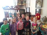 Экскурсия в библиотеку. Знакомство с выставкой "Пасха"