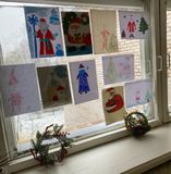 Выставка рисунков "Вот такой ты Дедушка Мороз"