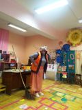 В гости прилетела Баба-Яга