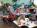 Рисование в средней группе "Осенние листья" 