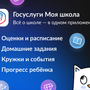 «Госуслуги. Моя школа»