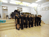 Музыкально-театральная композиция "Цветы" (с участием учеников эстетического и инструментального отделений).