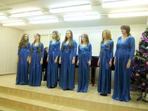 Вокальный ансамбль старших классов "Рулада" (рук. Мельникова Н.М., концертмейстер Корикова Е.Б.)	