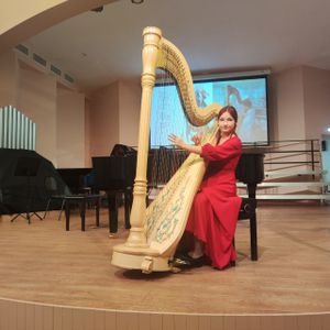 Межзональный открытый конкурс «Феерия арфы» состоялся в ЖДШИ № 1