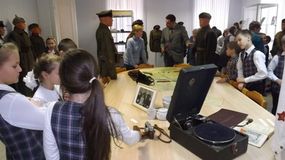 Посетители выставки