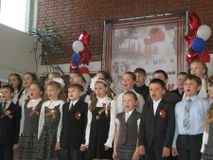 Выступление на Фестивале патриотической песни