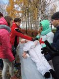 Волонтёры  Всероссийского общественного движения «Волонтёры-медики» обучают оказанию медицинской помощи в чрезвычайных ситуациях