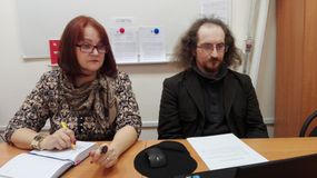 В.Ю. Шарапова и В. А. Рыбалко (16.11.2016 г.)