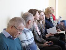 Любовь Кулакова и Елена Чичуа (слева направо: третья и пятая соответстывенно) - 02.03.2017 г.