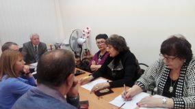 А.Ф. Титов, О.Ю. Дьячкова, Н.И. Вавилова, Е.И. Аксентьева (слева направо) 09.11.2016 г.