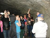 На экскурсии в Горном парке Рускеала