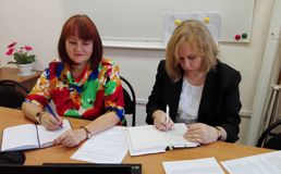 Виктория Шарапова и Ольга Палкина