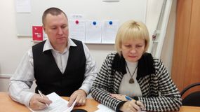 Сергей Воронцов и Светлана Крылусова (26.10.2016 г.)