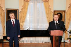 А.О.Парфенчиков - Глава Республики Карелия, С.В.Воронцов - лауреат 2017 года (20.12.2017 г.)