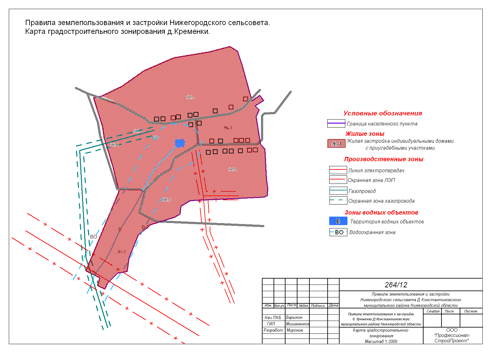 Карта дальнеконстантиновского района