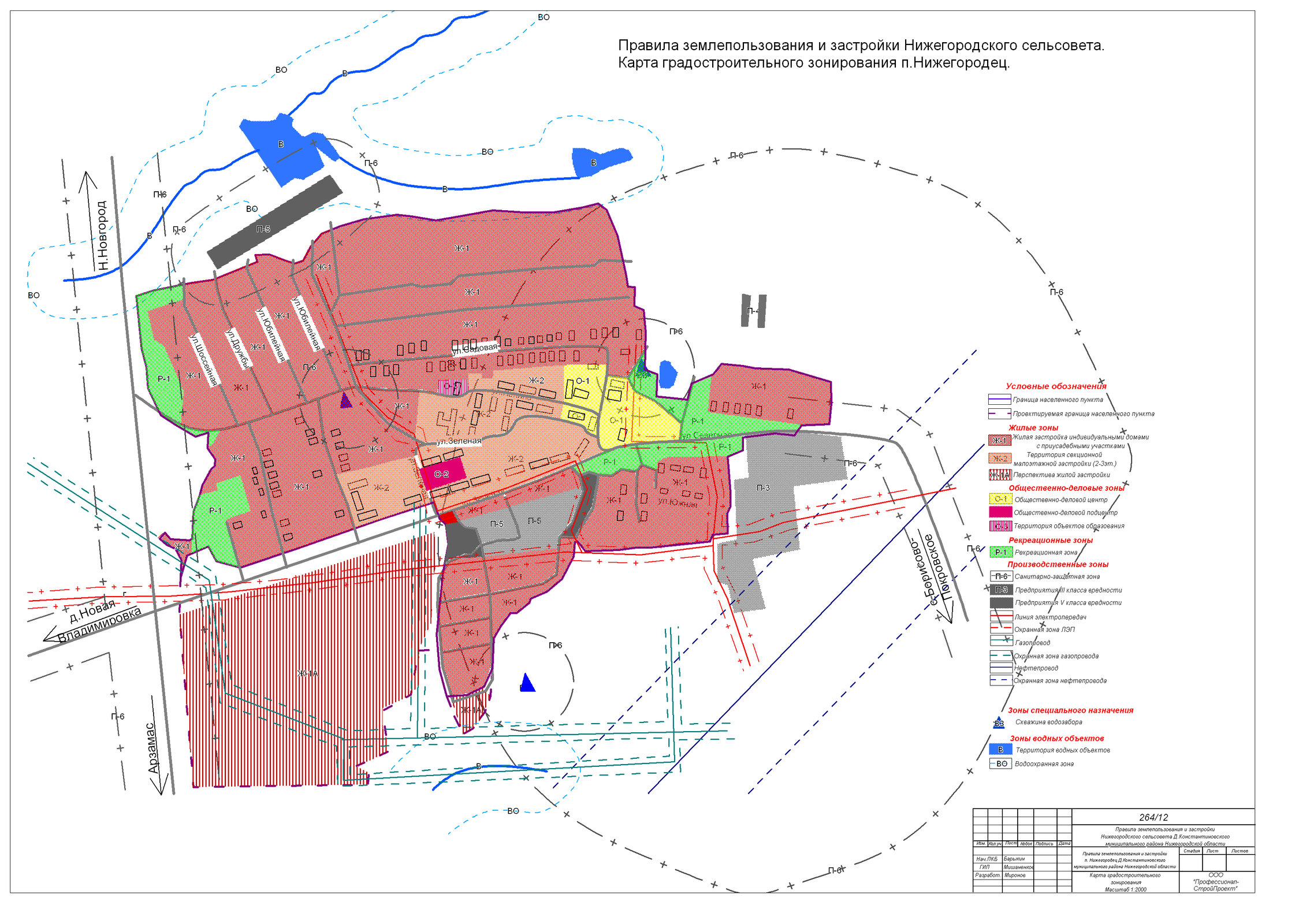 Карта дальнеконстантиновского района нижегородской области с деревнями