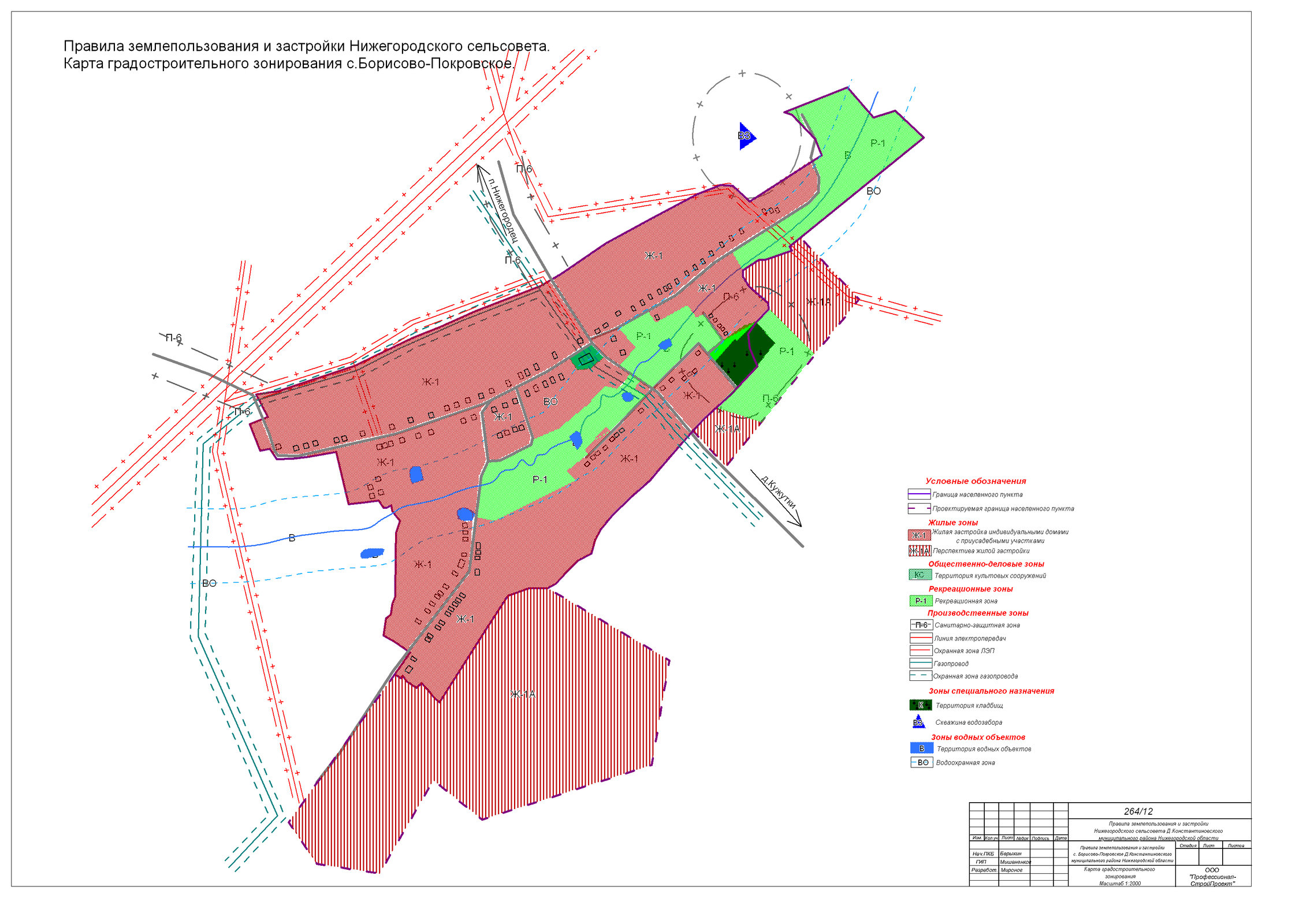 Кадастровая карта нижегородской. Нижегородский сельсовет.