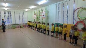 Бурдукова Надежда Александровна, занятие по физической культуре в группе "Лучики"