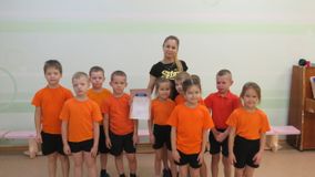 Гришина Галина Владимировна, утренняя гимнастика в группе "Пчелки"