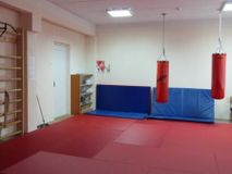 Зал с татами для занятий единоборствами
