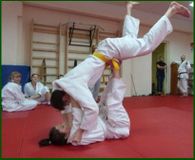 Зал с татами для занятий единоборствами