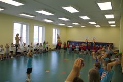 Развлечение "Непослушные мячи"