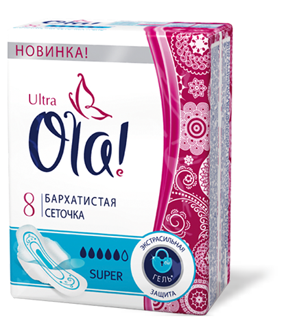  Ola Ultra Normal ультратонкие Барх.сеточка 10 шт(24)