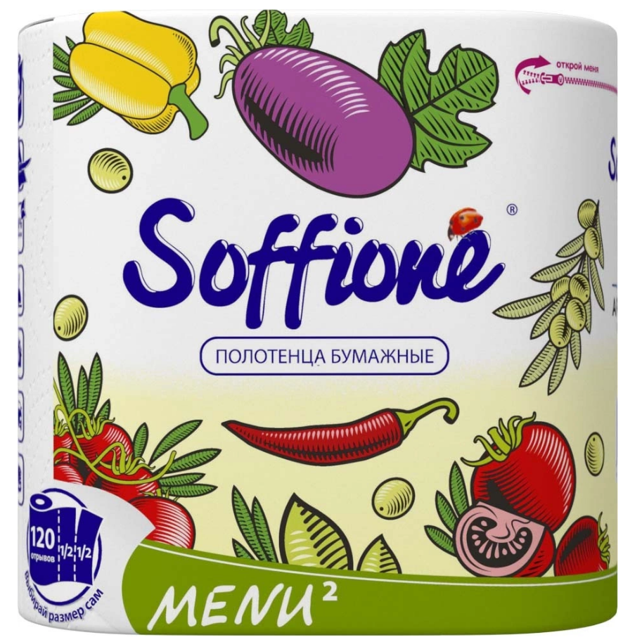  Soffione Архбум 2-р полотенца (2-х слойная) 