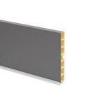 Пластиковый цоколь ПВХ / Антрацит / H-100