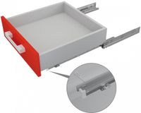 Направляющие скрытого монтажа push to open 3D control