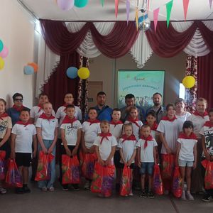 Открытие пришкольного лагеря!