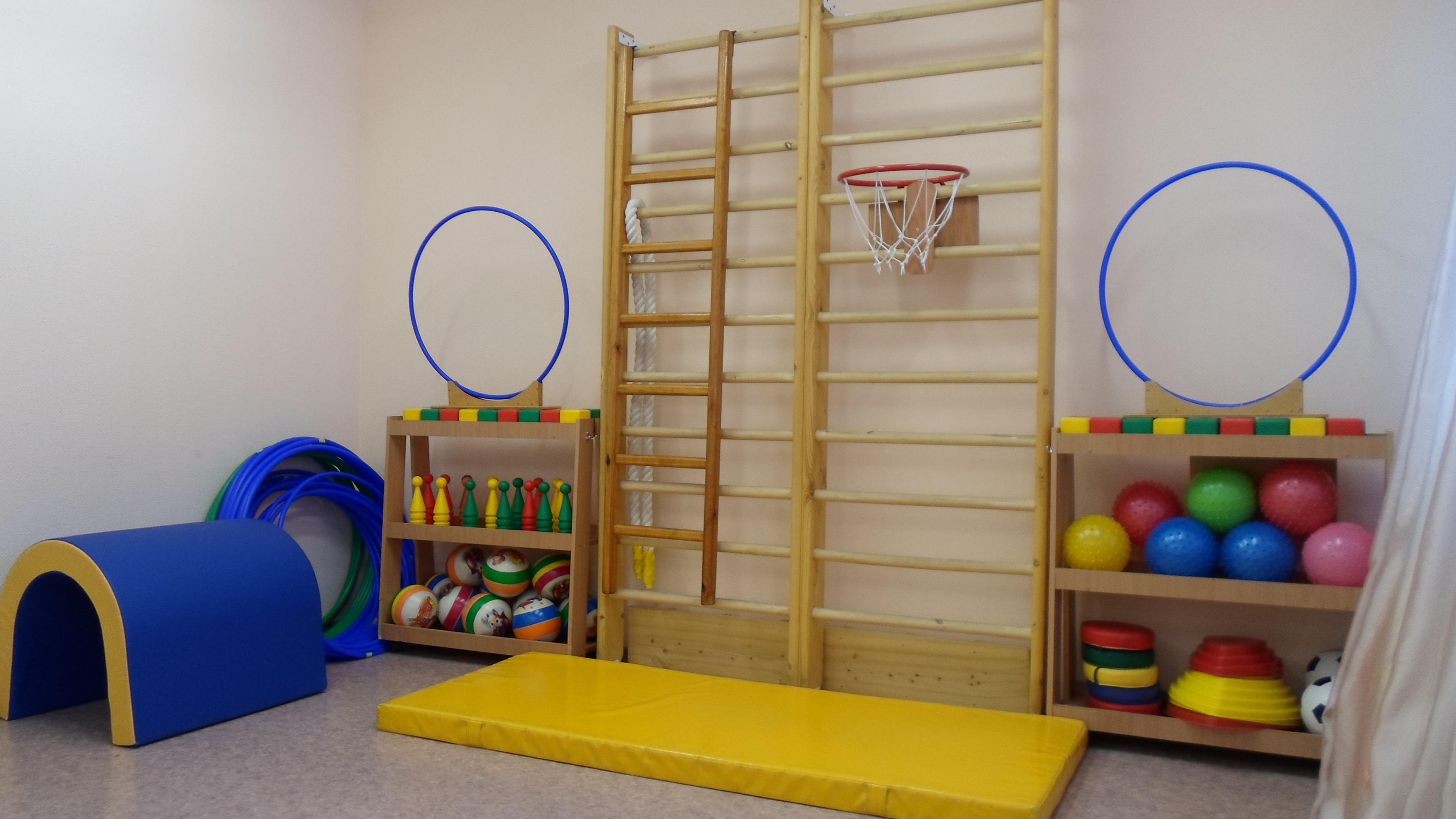 Мебель для физкультурного уголка в детском саду