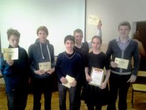 Районная игра "Эрудит" 2016 - победители