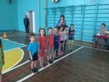 Команда воспитанников детского сада "Улыбка"