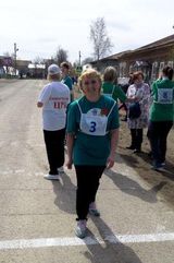 9 мая - 2017. Легкоатлетическая эстафета. Ирина Алексеевна Казарина