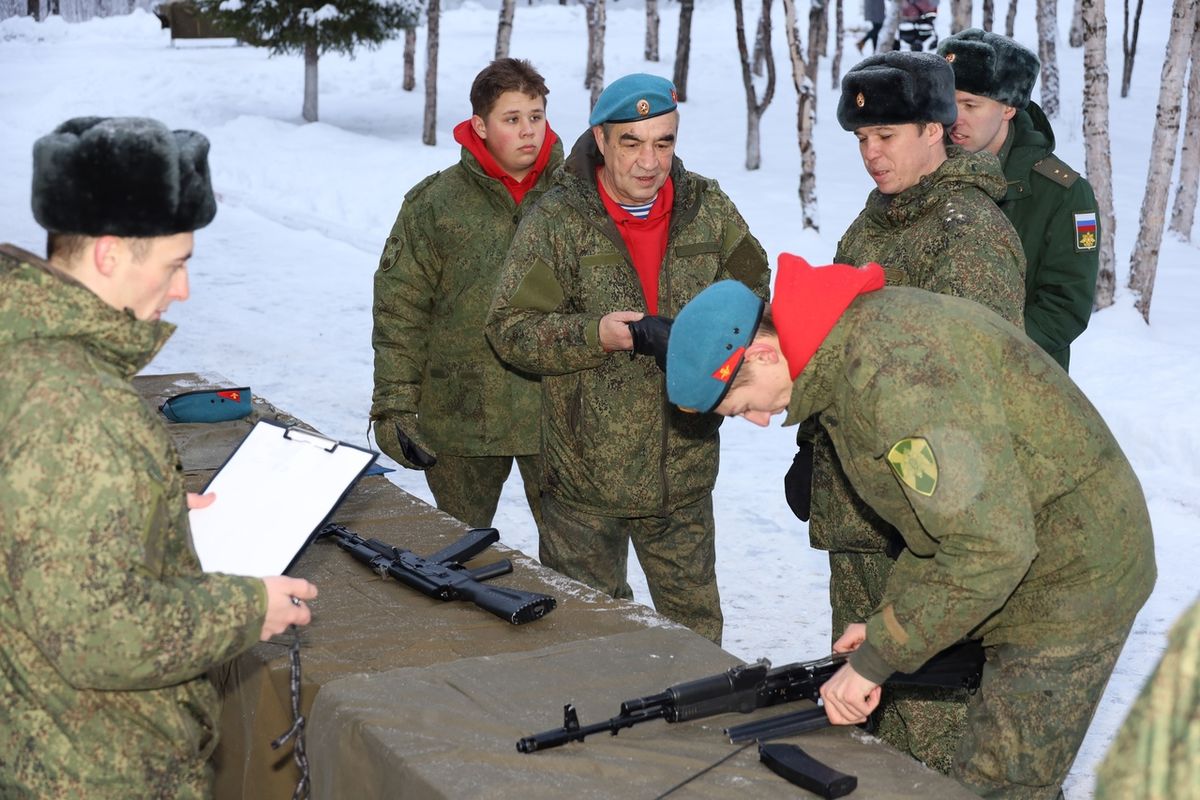 Полярнозоринский энергетический колледж. Военно-тактическая игра 